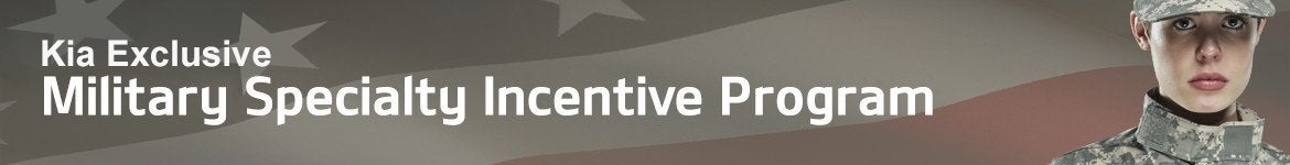 Kia Military Rebate program in Orangeburg, SC | Superior Kia